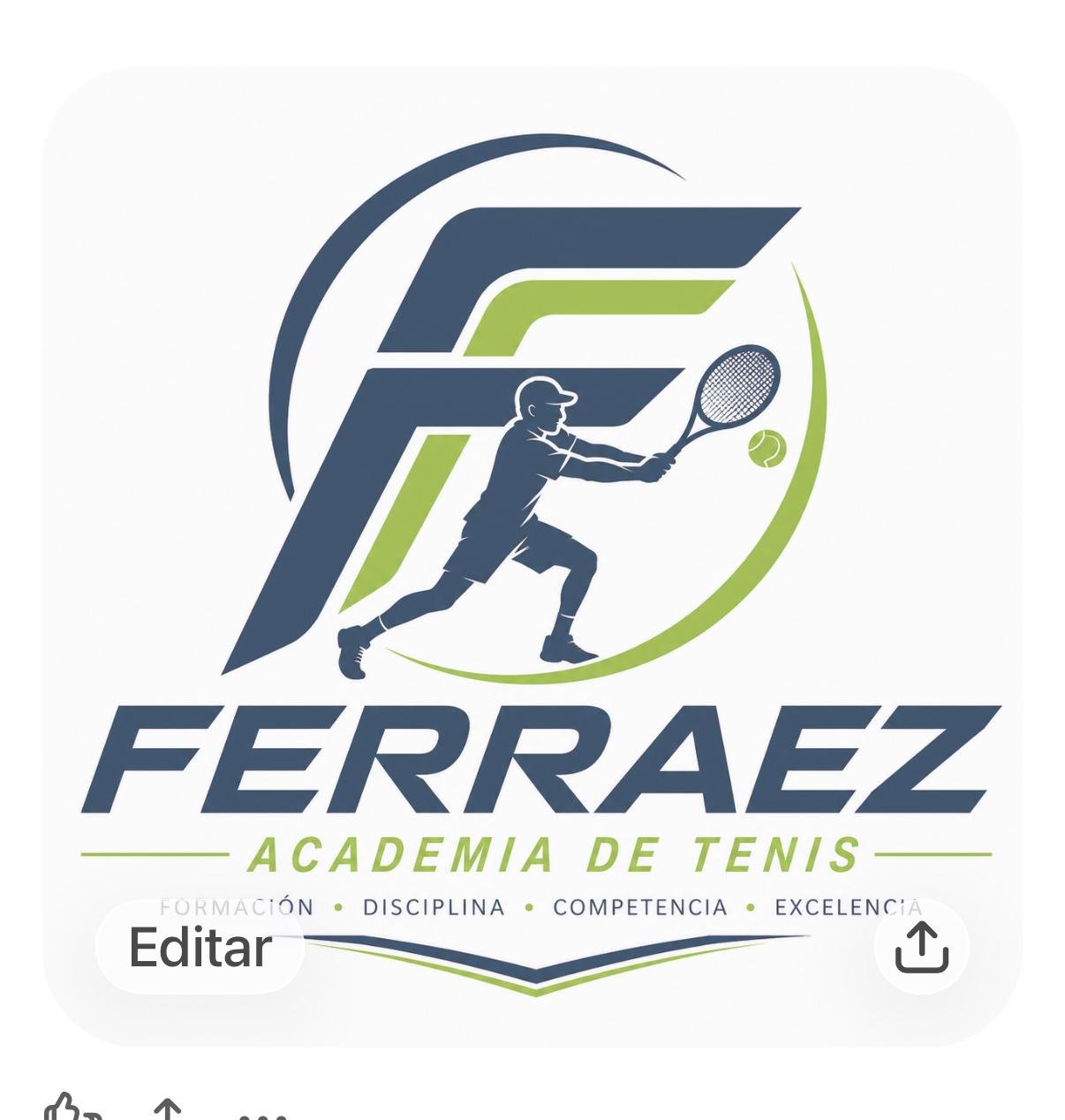Identidad gráfica propuesta para Ferraez Academia de Tenis